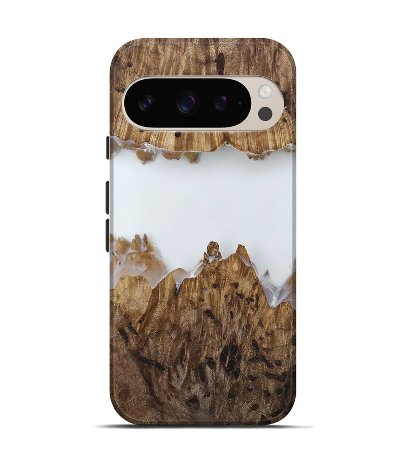 Pixel 9 Wood Live Edge Phone Case - Adam (Clear, 818252)