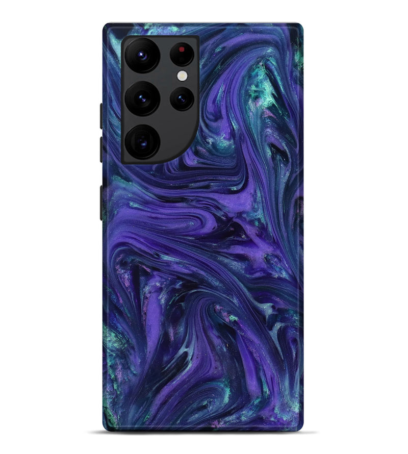 Galaxy S22 Ultra ResinArt Live Edge Phone Case - Nick (Purple, 818254)