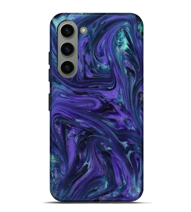 Galaxy S23 Plus ResinArt Live Edge Phone Case - Nick (Purple, 818254)