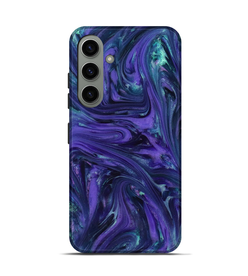Galaxy S24 ResinArt Live Edge Phone Case - Nick (Purple, 818254)