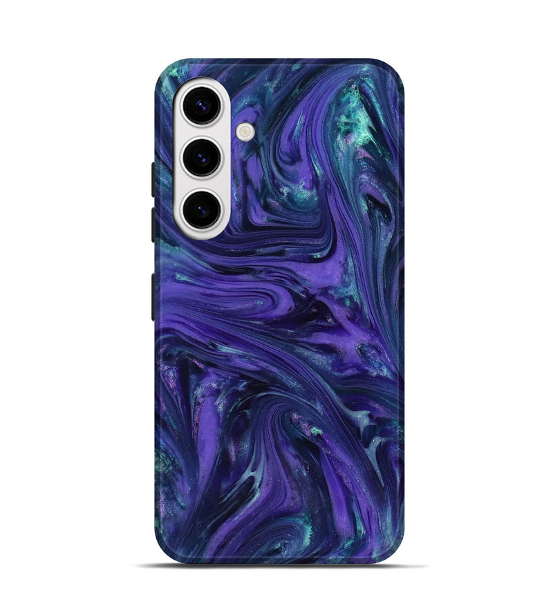 Galaxy S25 ResinArt Live Edge Phone Case - Nick (Purple, 818254)