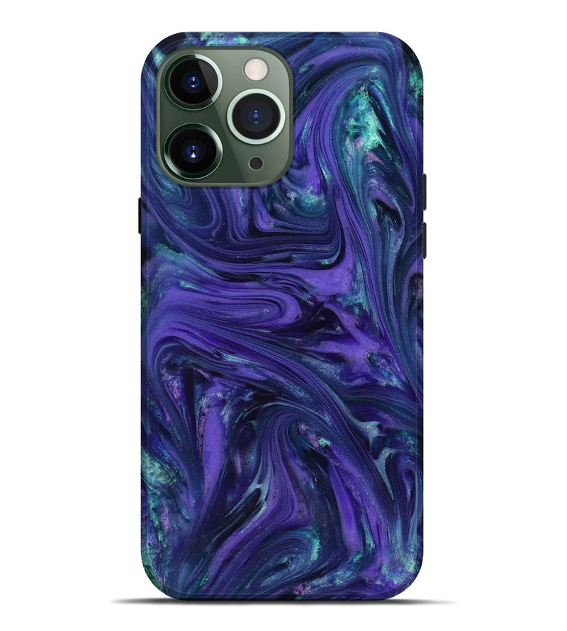 iPhone 13 Pro Max ResinArt Live Edge Phone Case - Nick (Purple, 818254)