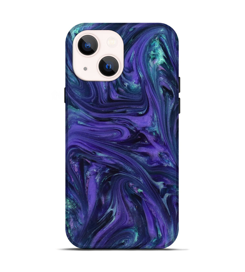 iPhone 14 ResinArt Live Edge Phone Case - Nick (Purple, 818254)