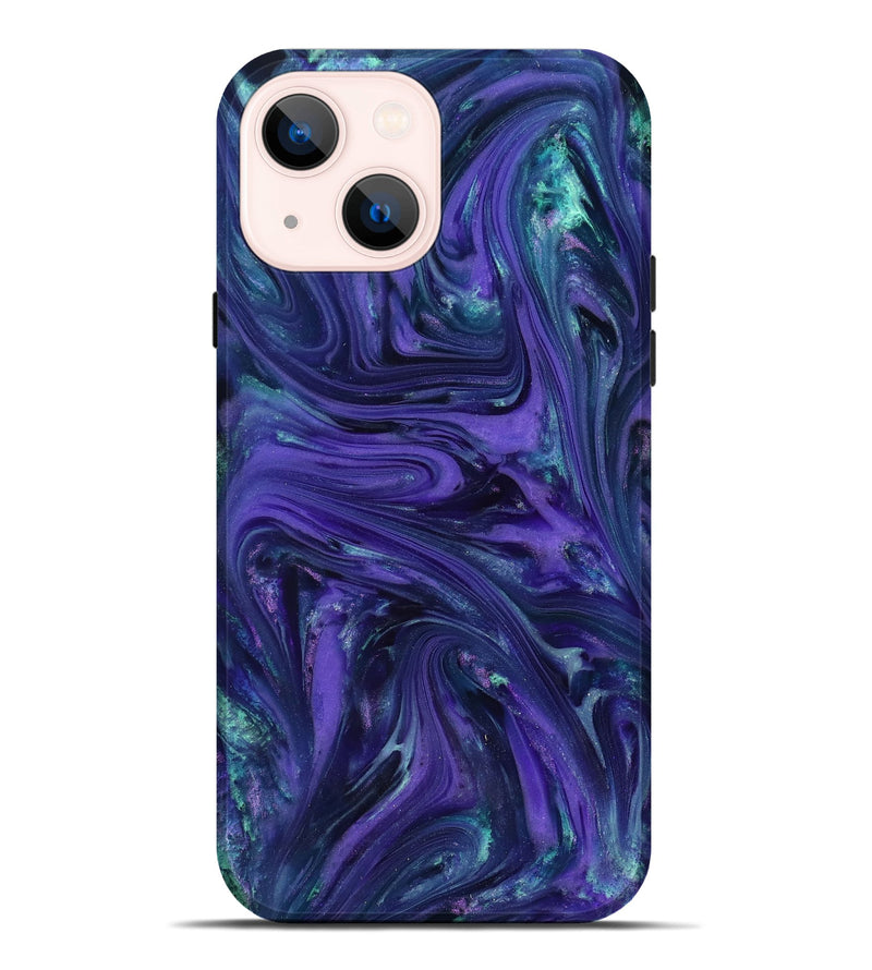 iPhone 14 Plus ResinArt Live Edge Phone Case - Nick (Purple, 818254)