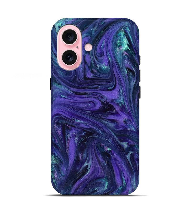 iPhone 17 ResinArt Live Edge Phone Case - Nick (Purple, 818254)