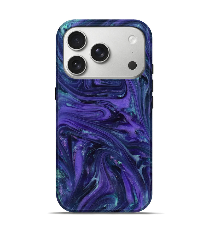 iPhone 17 Pro ResinArt Live Edge Phone Case - Nick (Purple, 818254)
