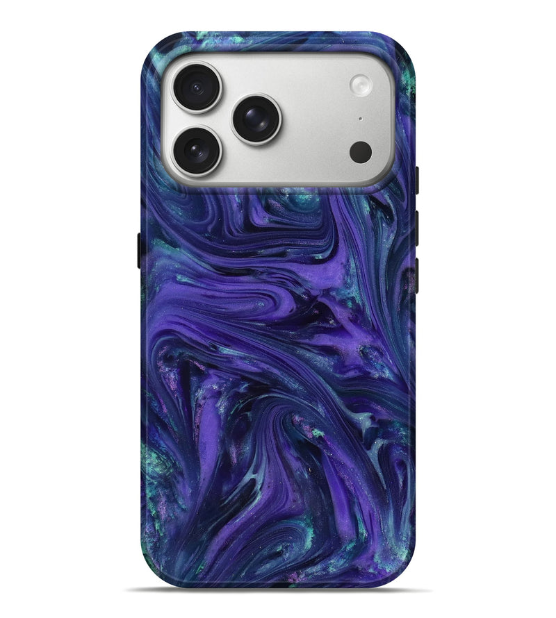 iPhone 17 Pro Max ResinArt Live Edge Phone Case - Nick (Purple, 818254)