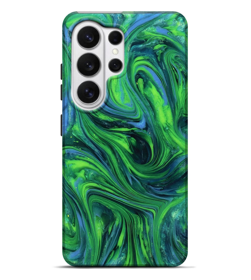 Galaxy S26 Ultra ResinArt Live Edge Phone Case - Jerome (Neon, 818255)