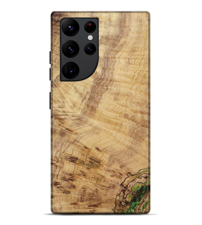 Galaxy S22 Ultra Wood Live Edge Phone Case - Wells (Wood Burl, 818257)