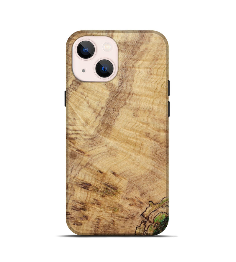 iPhone 13 mini Wood Live Edge Phone Case - Wells (Wood Burl, 818257)