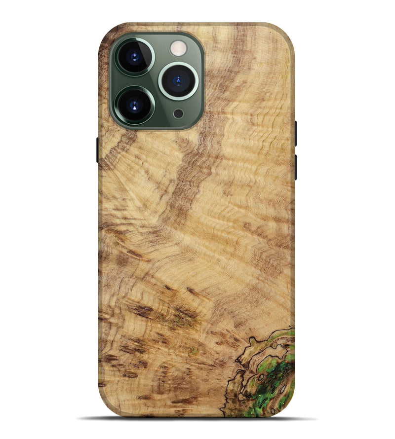 iPhone 13 Pro Max Wood Live Edge Phone Case - Wells (Wood Burl, 818257)