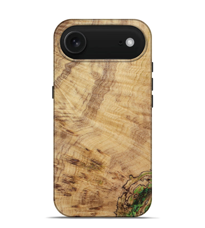 iPhone 17 Air Wood Live Edge Phone Case - Wells (Wood Burl, 818257)