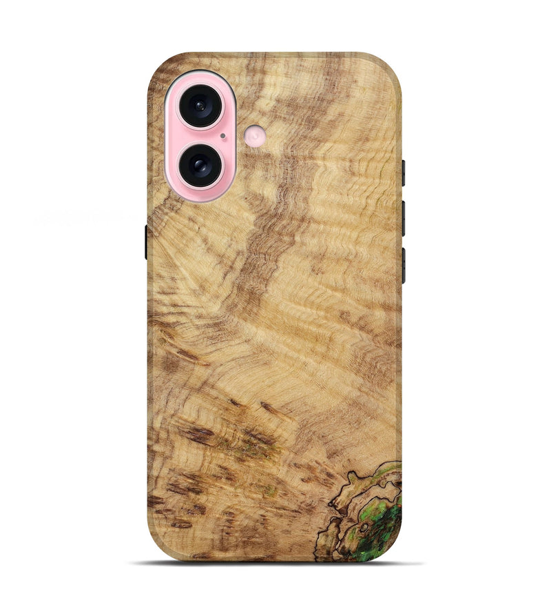iPhone 17 Wood Live Edge Phone Case - Wells (Wood Burl, 818257)