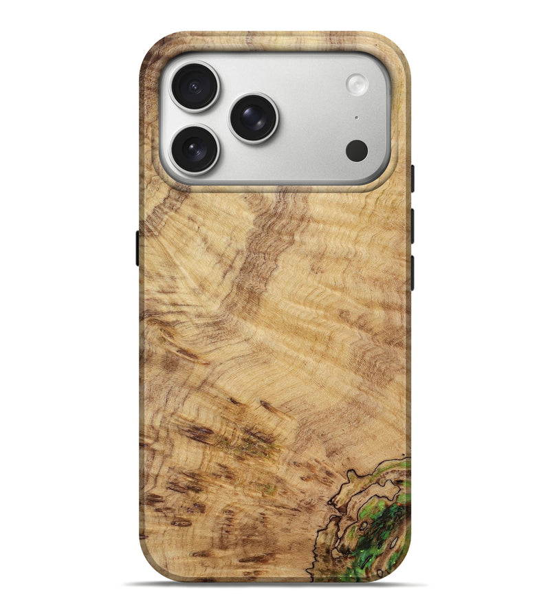 iPhone 17 Pro Max Wood Live Edge Phone Case - Wells (Wood Burl, 818257)
