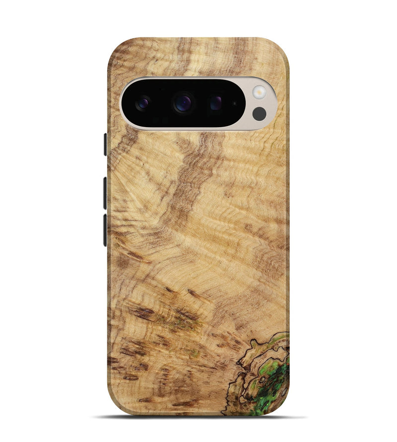 Pixel 10 Pro Wood Live Edge Phone Case - Wells (Wood Burl, 818257)
