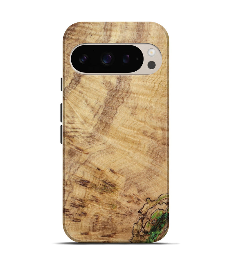 Pixel 9 Pro Wood Live Edge Phone Case - Wells (Wood Burl, 818257)