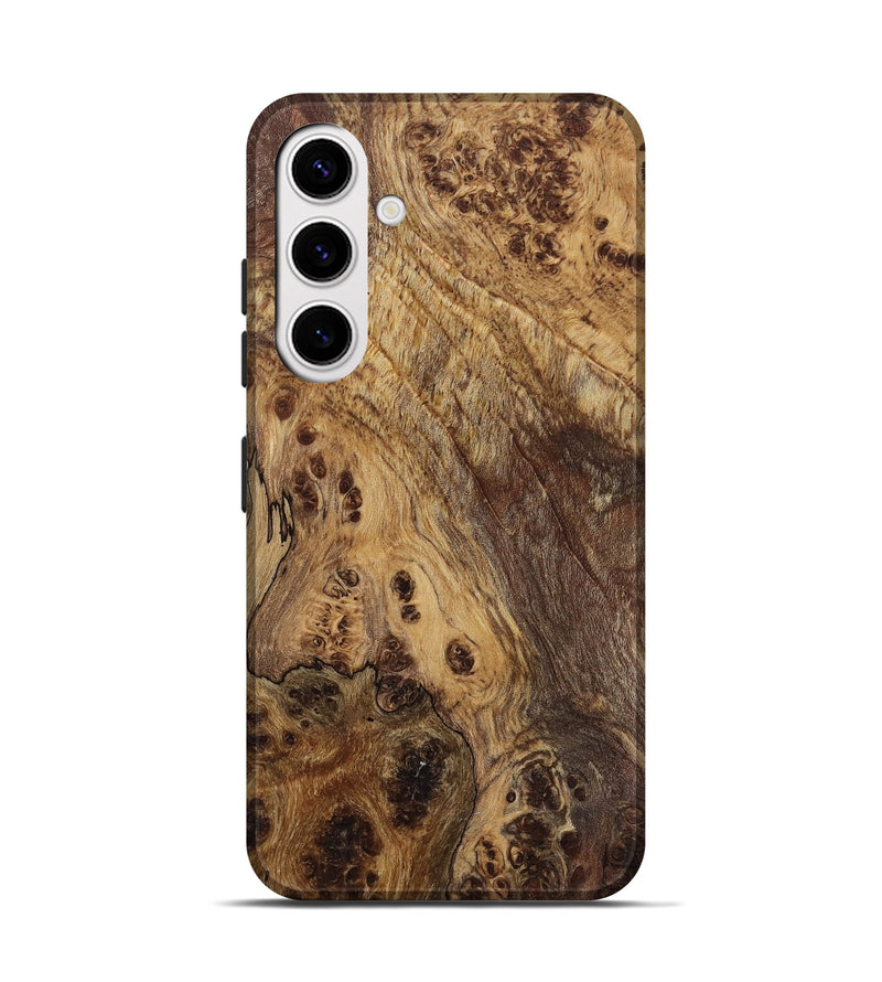 Galaxy S25 Wood Live Edge Phone Case - Seymour (Wood Burl, 818258)