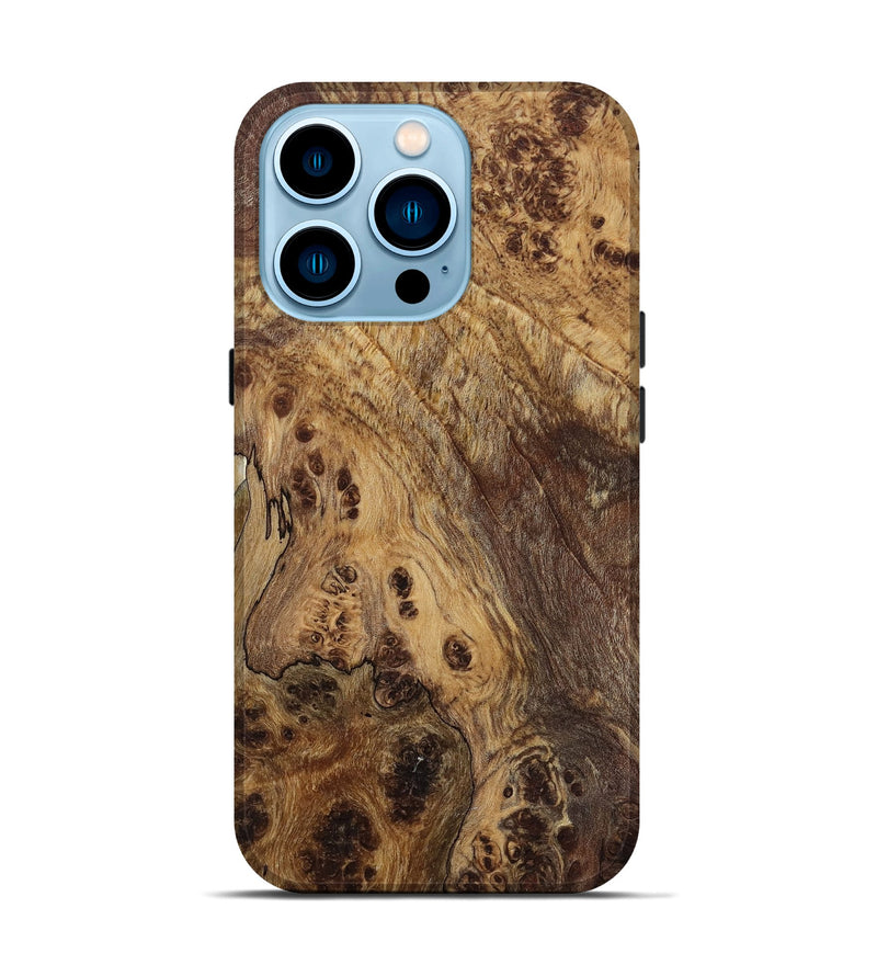 iPhone 14 Pro Wood Live Edge Phone Case - Seymour (Wood Burl, 818258)