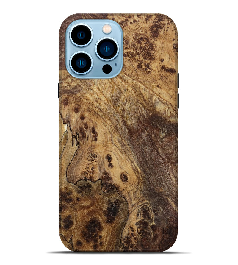 iPhone 14 Pro Max Wood Live Edge Phone Case - Seymour (Wood Burl, 818258)