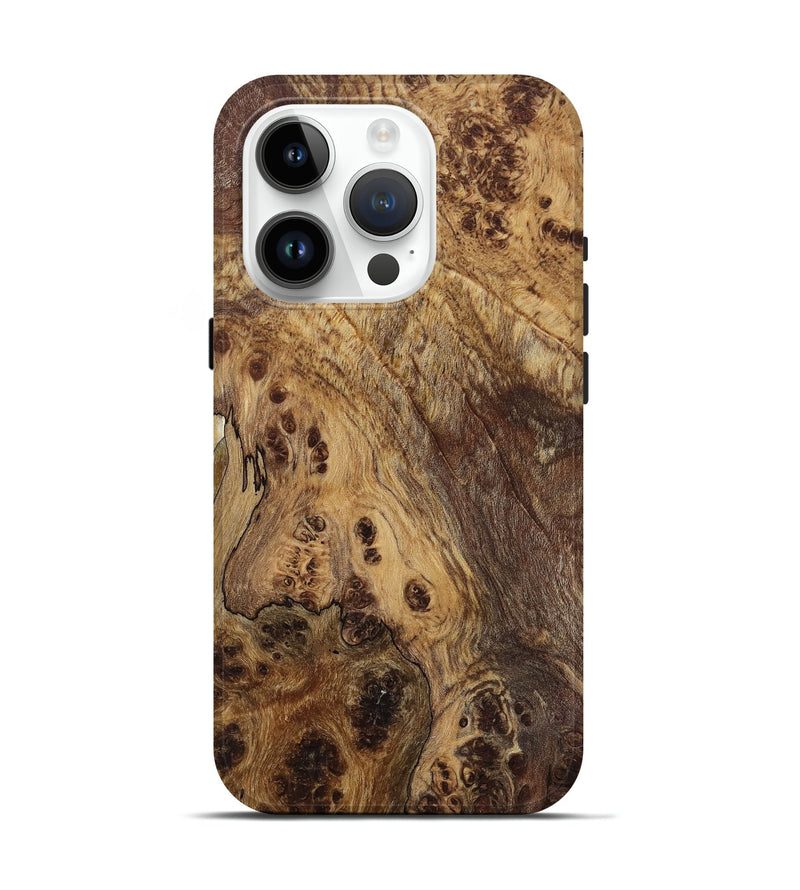 iPhone 15 Pro Wood Live Edge Phone Case - Seymour (Wood Burl, 818258)