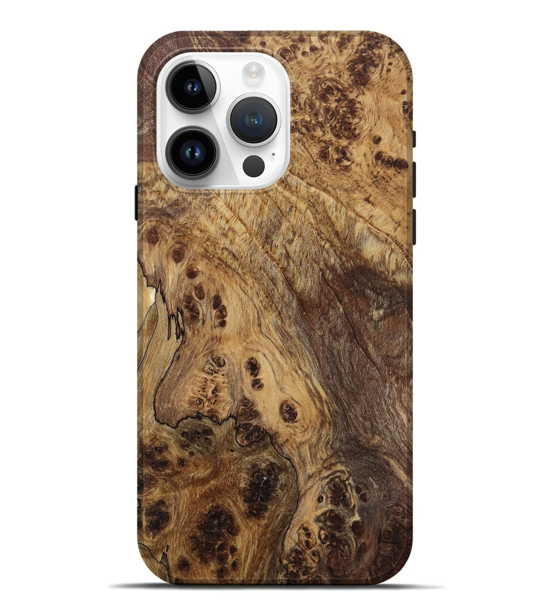 iPhone 15 Pro Max Wood Live Edge Phone Case - Seymour (Wood Burl, 818258)