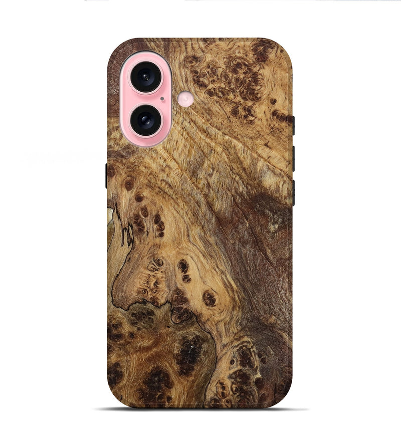 iPhone 16 Wood Live Edge Phone Case - Seymour (Wood Burl, 818258)
