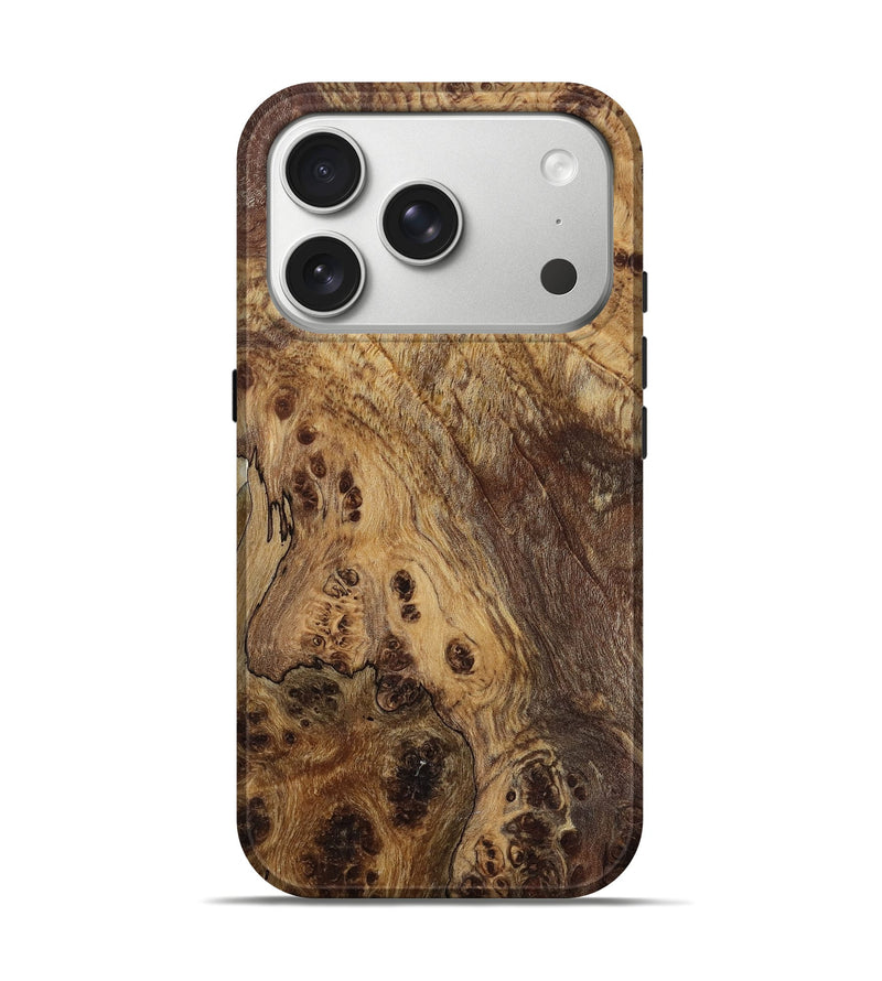iPhone 17 Pro Wood Live Edge Phone Case - Seymour (Wood Burl, 818258)