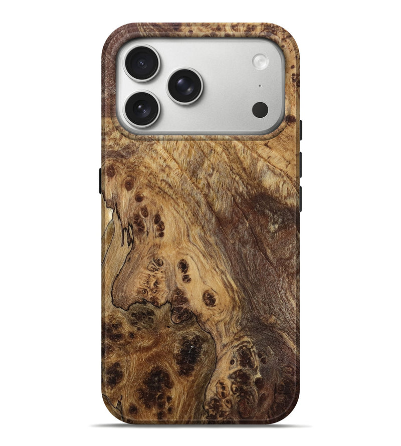 iPhone 17 Pro Max Wood Live Edge Phone Case - Seymour (Wood Burl, 818258)