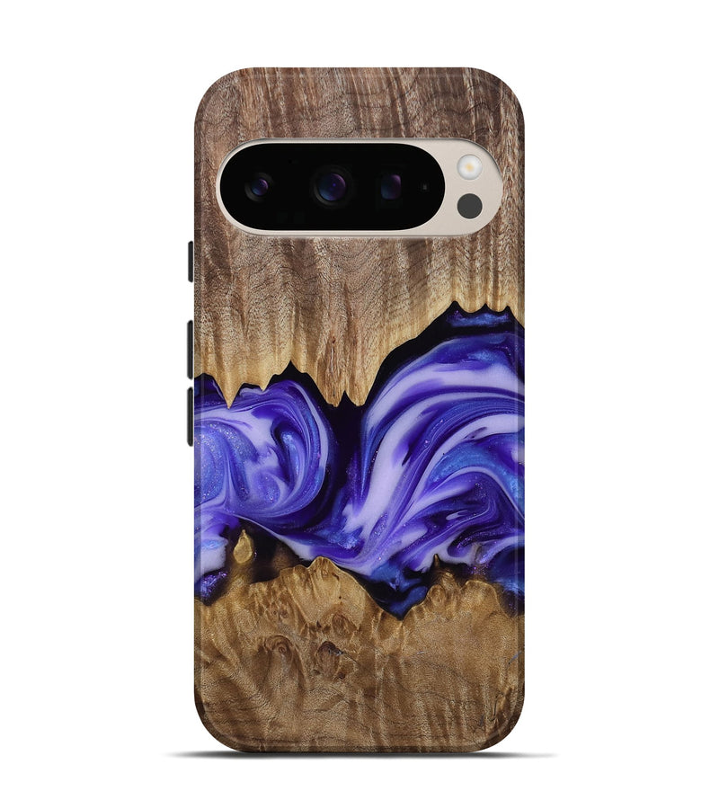 Pixel 10 Wood Live Edge Phone Case - Willa (Purple, 818260)