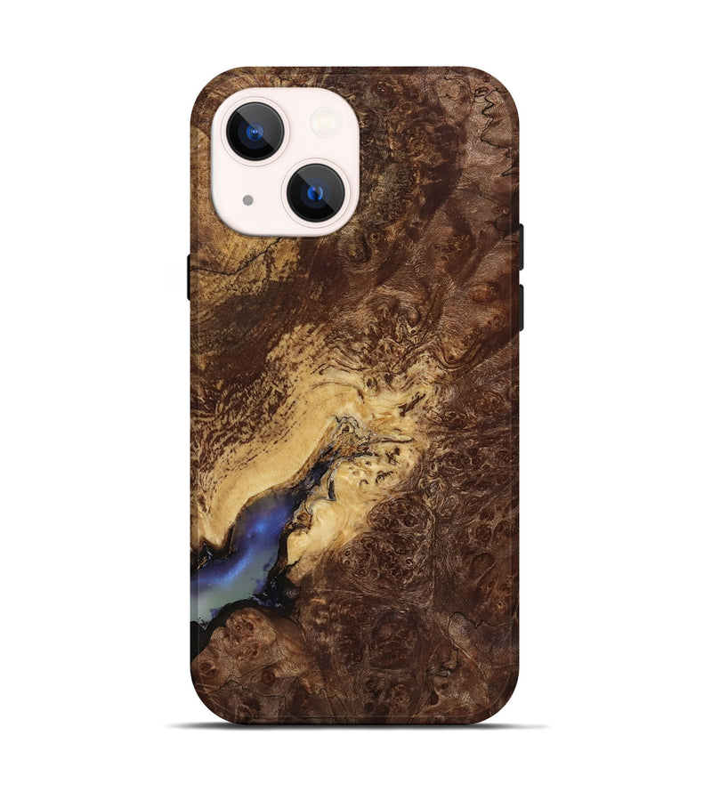 iPhone 14 Wood Live Edge Phone Case - Elissa (Wood Burl, 818262)