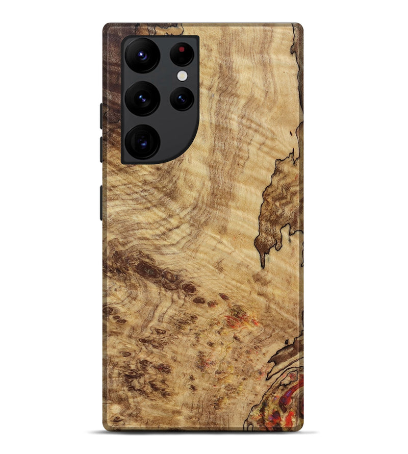 Galaxy S22 Ultra Wood Live Edge Phone Case - Jeffry (Wood Burl, 818263)