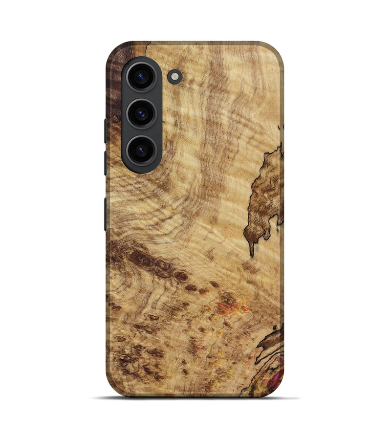 Galaxy S23 Wood Live Edge Phone Case - Jeffry (Wood Burl, 818263)
