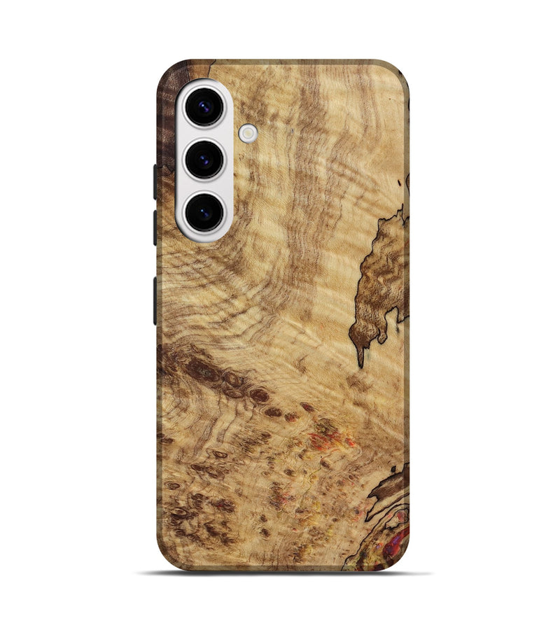 Galaxy S25 Wood Live Edge Phone Case - Jeffry (Wood Burl, 818263)