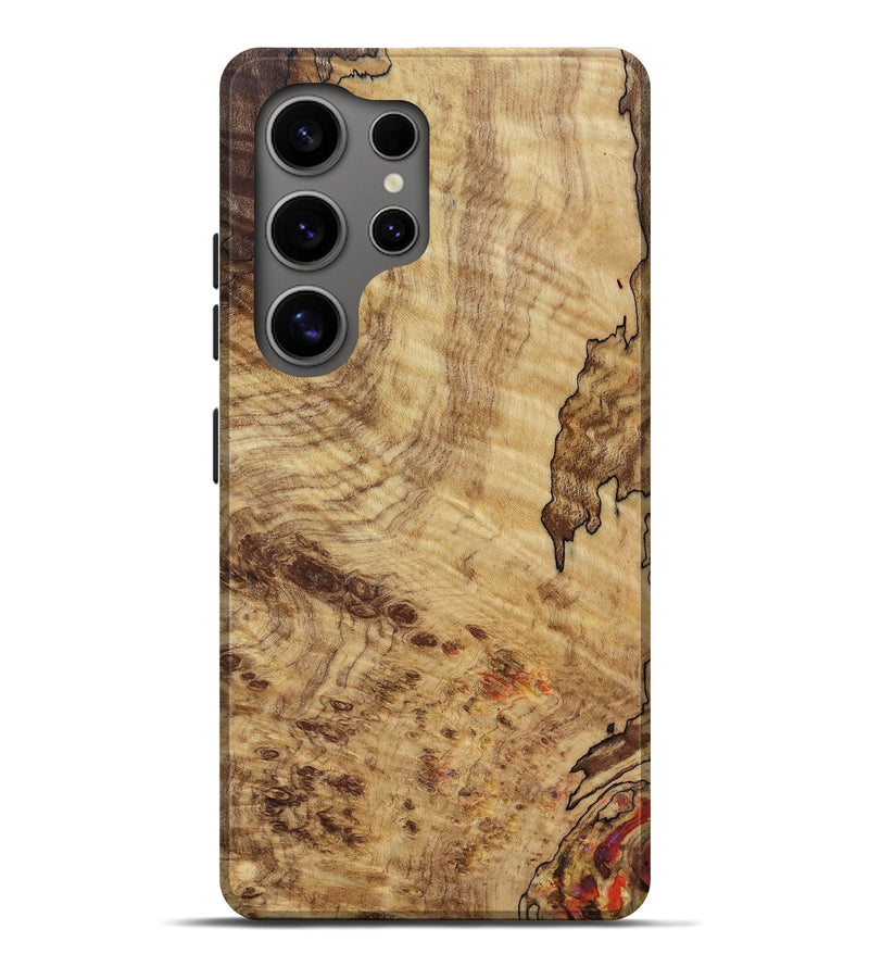 Galaxy S25 Ultra Wood Live Edge Phone Case - Jeffry (Wood Burl, 818263)