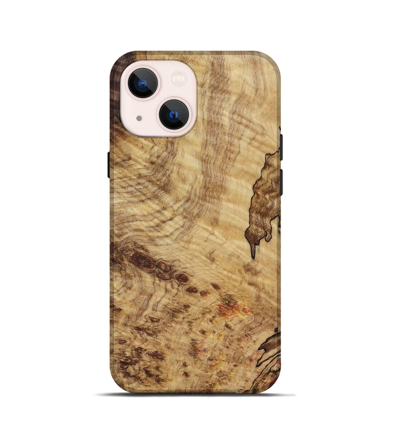 iPhone 13 mini Wood Live Edge Phone Case - Jeffry (Wood Burl, 818263)