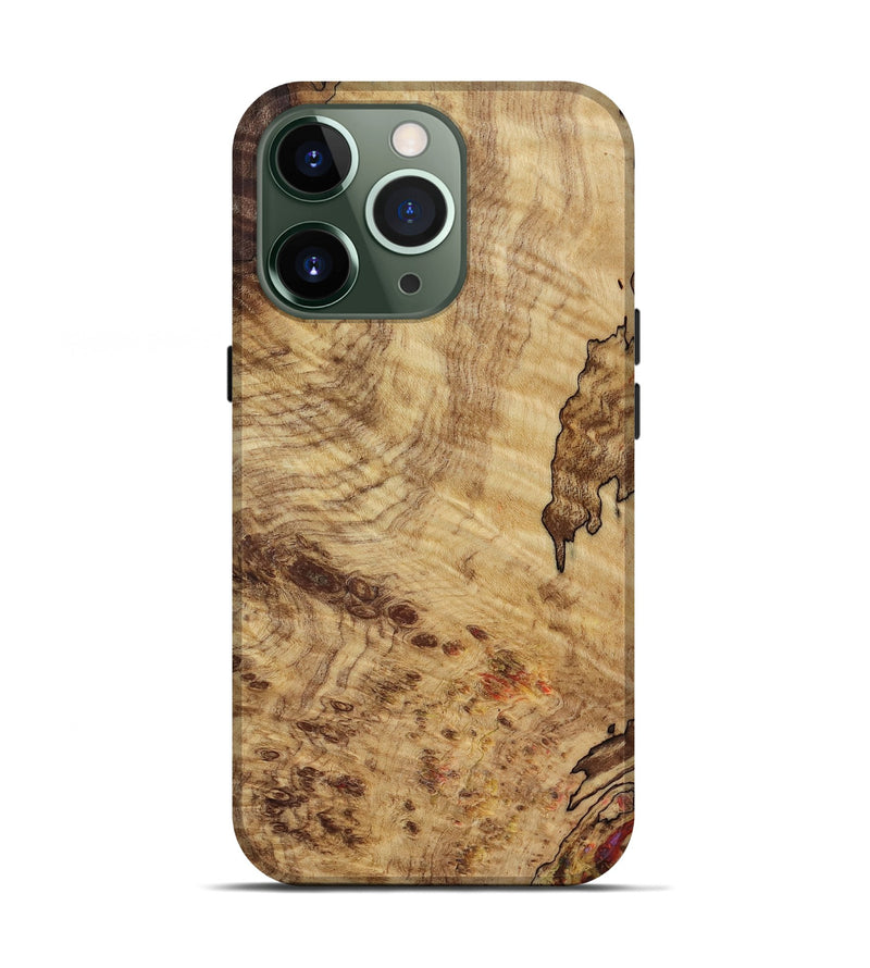 iPhone 13 Pro Wood Live Edge Phone Case - Jeffry (Wood Burl, 818263)