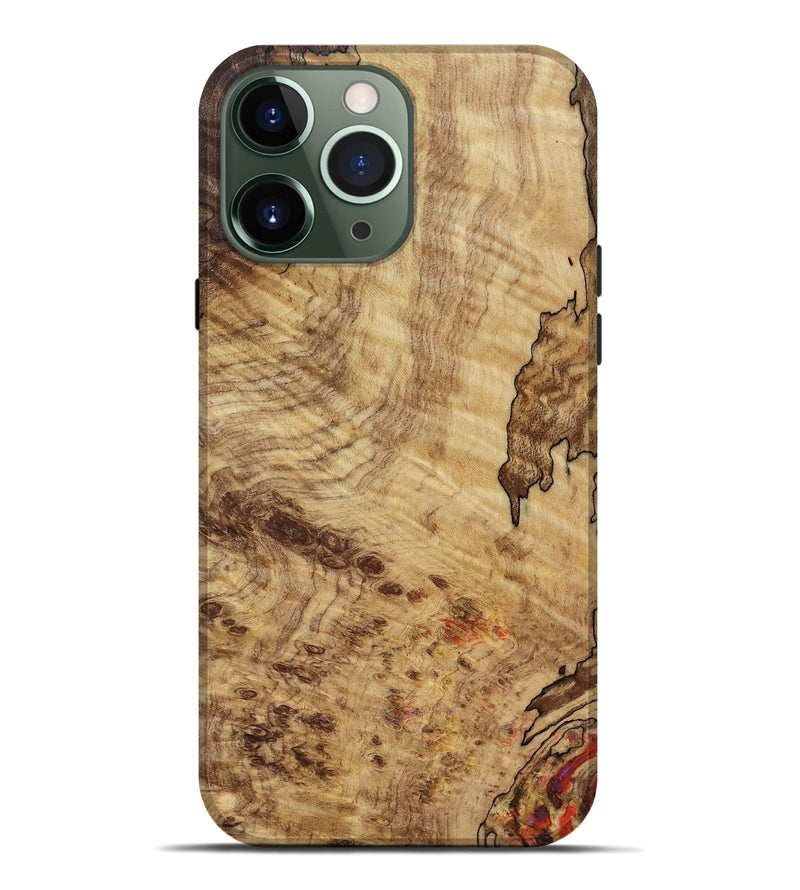 iPhone 13 Pro Max Wood Live Edge Phone Case - Jeffry (Wood Burl, 818263)