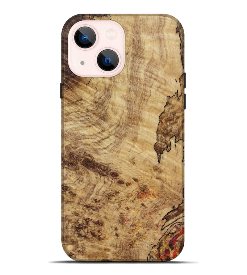 iPhone 14 Plus Wood Live Edge Phone Case - Jeffry (Wood Burl, 818263)