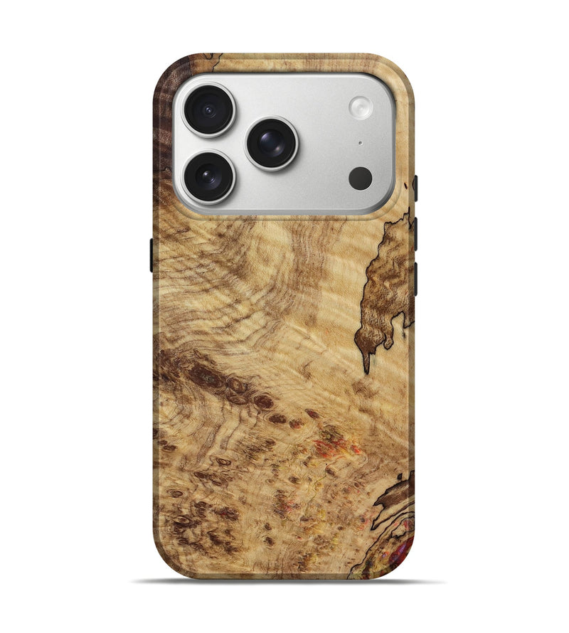 iPhone 17 Pro Wood Live Edge Phone Case - Jeffry (Wood Burl, 818263)