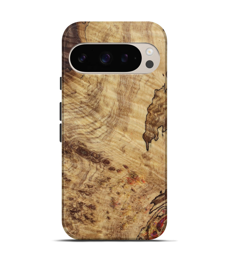 Pixel 9 Wood Live Edge Phone Case - Jeffry (Wood Burl, 818263)