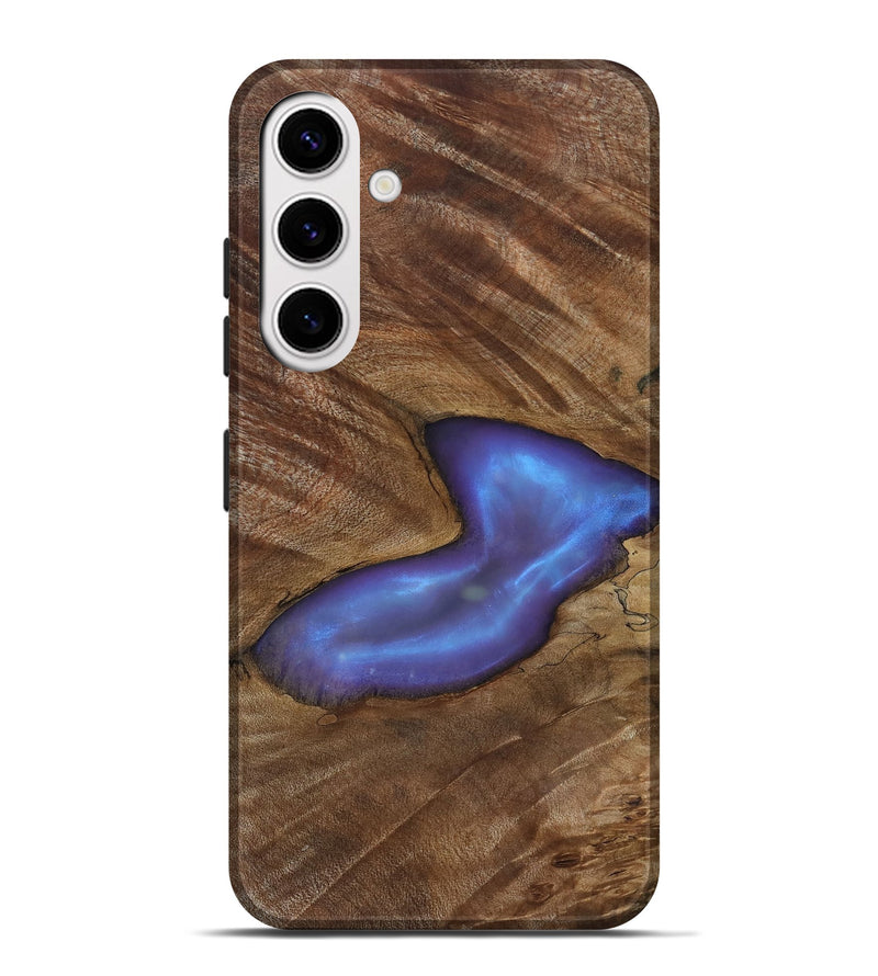 Galaxy S25 Plus Wood Live Edge Phone Case - Atticus (Clear, 818264)