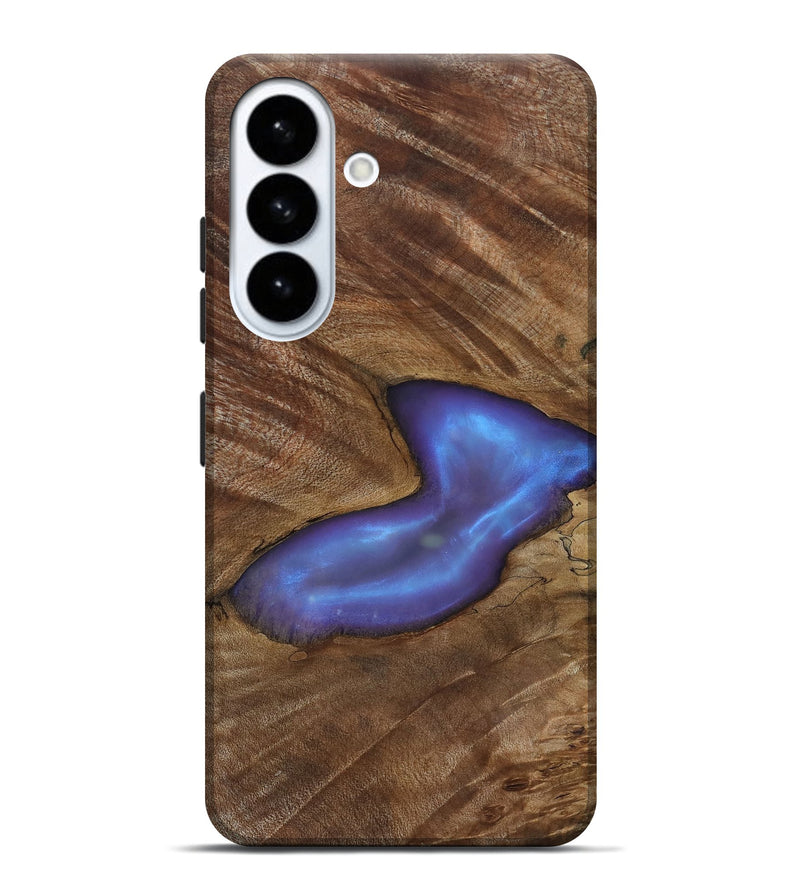 Galaxy S26 Plus Wood Live Edge Phone Case - Atticus (Clear, 818264)