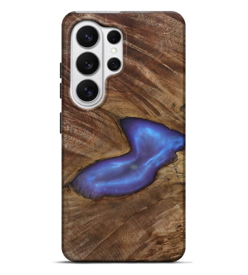 Galaxy S26 Ultra Wood Live Edge Phone Case - Atticus (Clear, 818264)