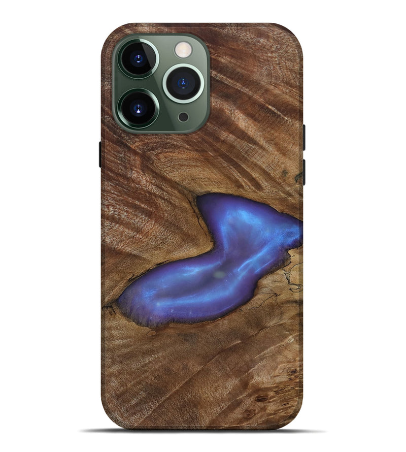 iPhone 13 Pro Max Wood Live Edge Phone Case - Atticus (Clear, 818264)
