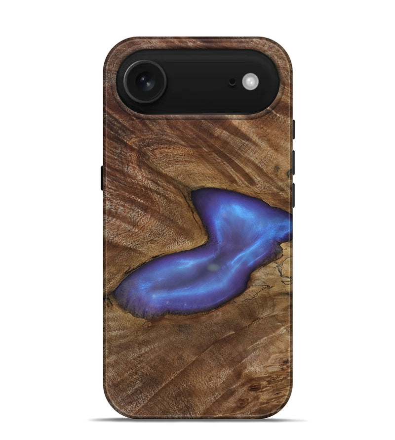 iPhone 17 Air Wood Live Edge Phone Case - Atticus (Clear, 818264)