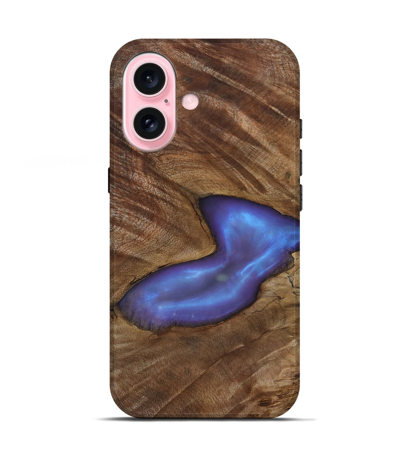 iPhone 17 Wood Live Edge Phone Case - Atticus (Clear, 818264)