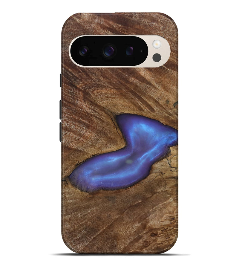 Pixel 10 Pro XL Wood Live Edge Phone Case - Atticus (Clear, 818264)