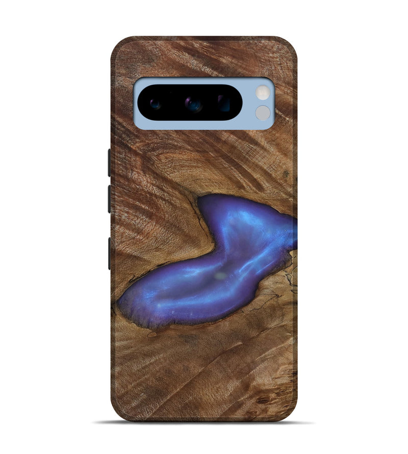 Pixel 8 Pro Wood Live Edge Phone Case - Atticus (Clear, 818264)