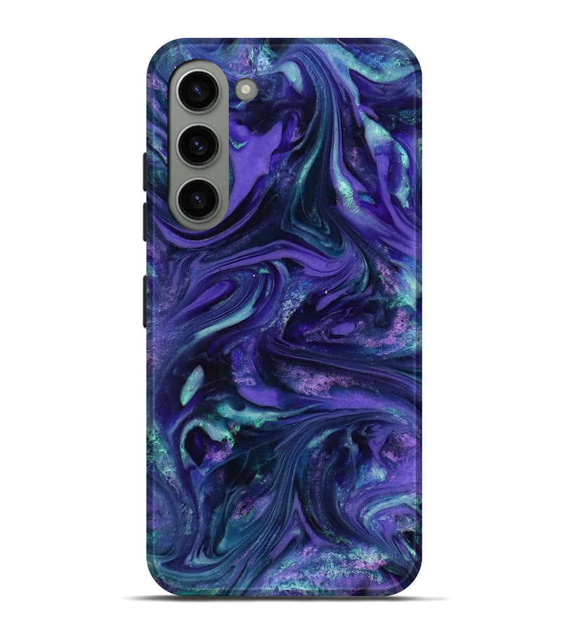 Galaxy S23 Plus ResinArt Live Edge Phone Case - Kaisen (Purple, 818265)