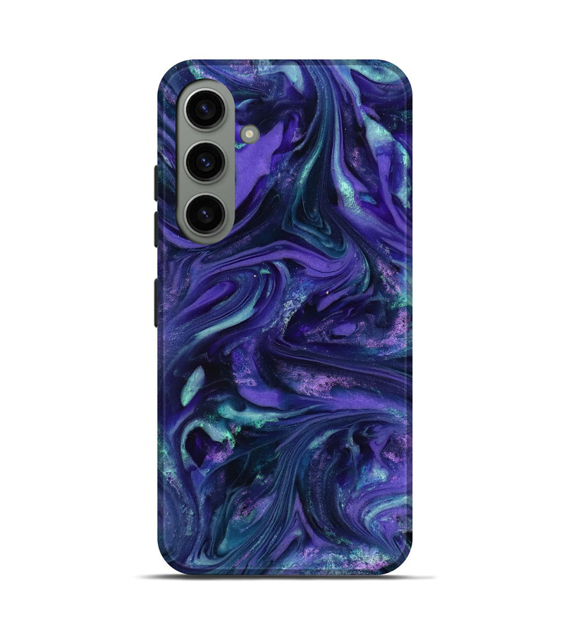Galaxy S24 ResinArt Live Edge Phone Case - Kaisen (Purple, 818265)